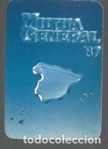 Coleccionismo Calendarios: CALENDARIO DE PUBLICIDAD DE MUTUA GENERAL DEL A&Ntilde;O 1987