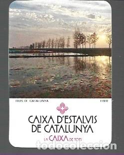 Coleccionismo Calendarios: CALENDARIO DE PUBLICIDAD DE CAIXA D&acute;ESTALVIS DE CATALU&Ntilde;A DEL A&Ntilde;O 1984