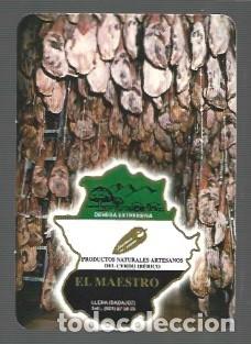 Coleccionismo Calendarios: CALENDARIO CON PUBLICIDAD EL MAESTRO PRODUCTOS IBERICOS DEL A&Ntilde;O 2005
