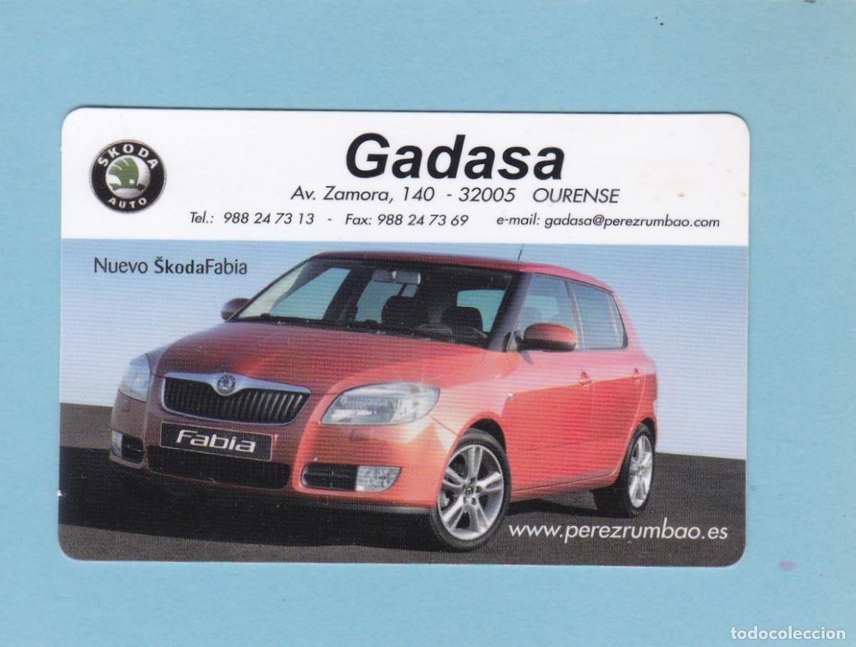 Coleccionismo Calendarios: CALENDARIO 2008 - GADASA. NUEVO SKODA FABIA
