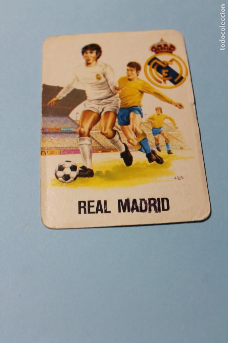 Collectionnisme Calendriers: CALENDARIO DE BOLSILLO. FUTBOL. REAL MADRID. A&Ntilde;O 1975. CAFE DEL NORTE. VALLADOLID.