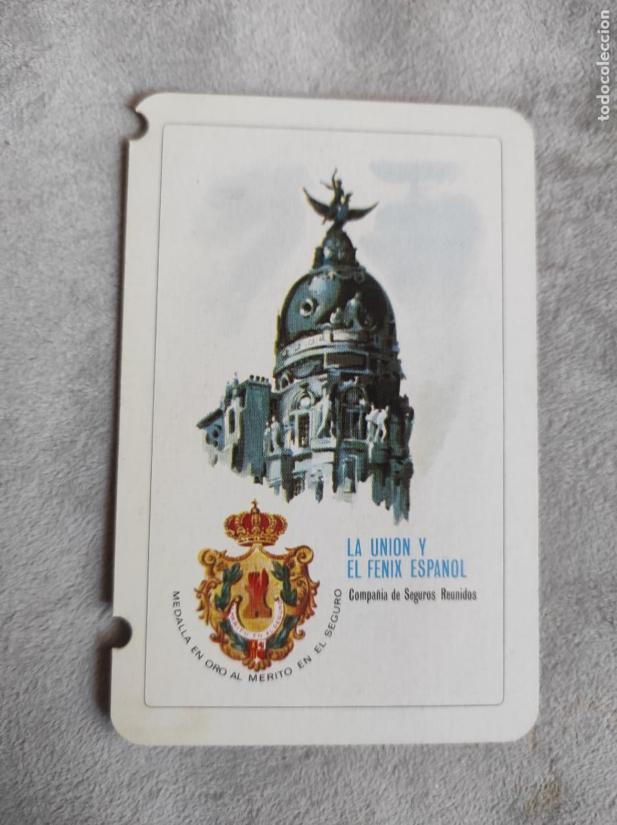 Collezionismo Calendari: CALENDARIO FOURNIER 1969 LA UNION Y EL FENIX ESPA&Ntilde;OL - SEGUROS