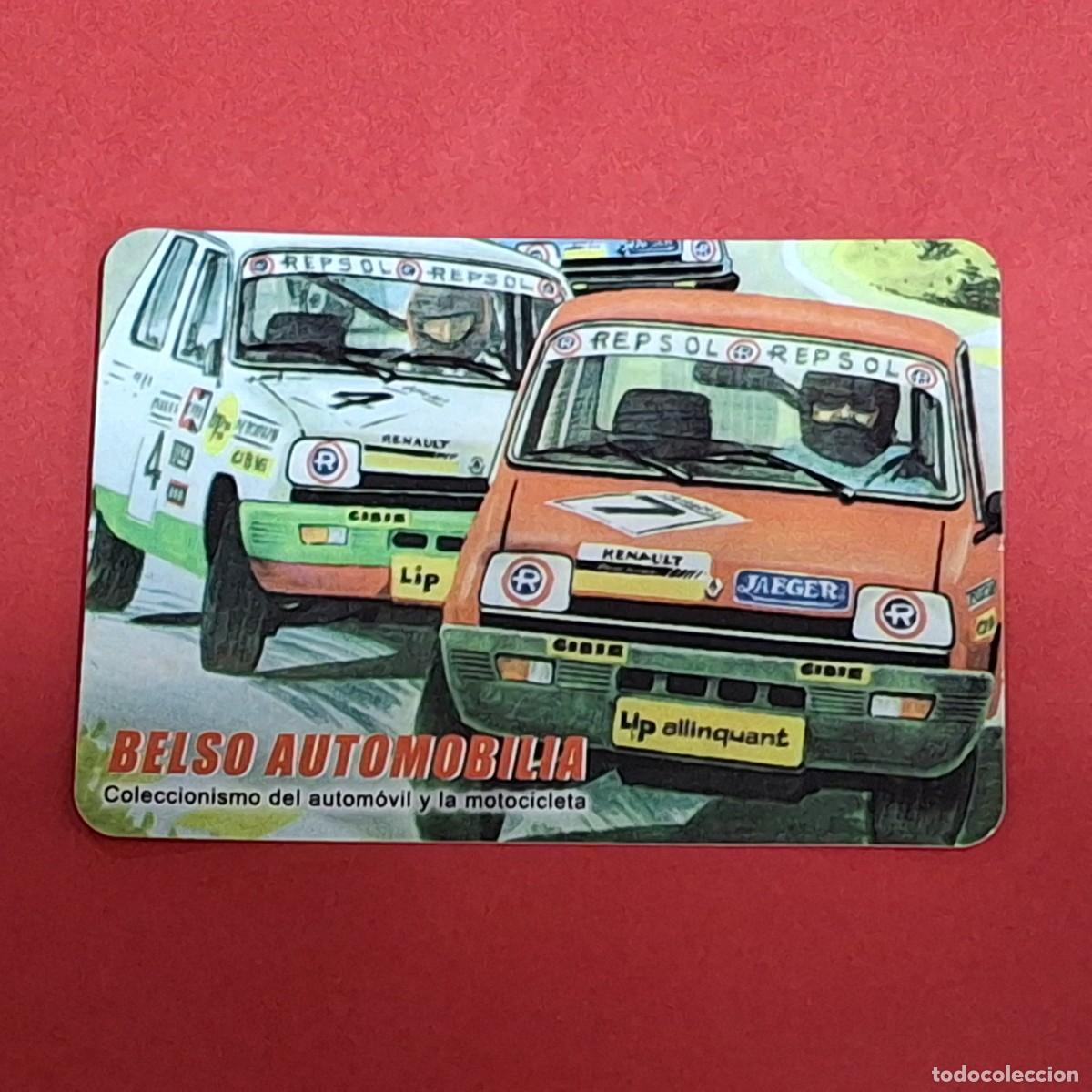 Coleccionismo Calendarios: 2018 CALENDARIO BOLSILLO - BELSO AUTOMOBILIA COLECCIONISMO DEL AUTOMOVIL - RENAULT 5 COPA