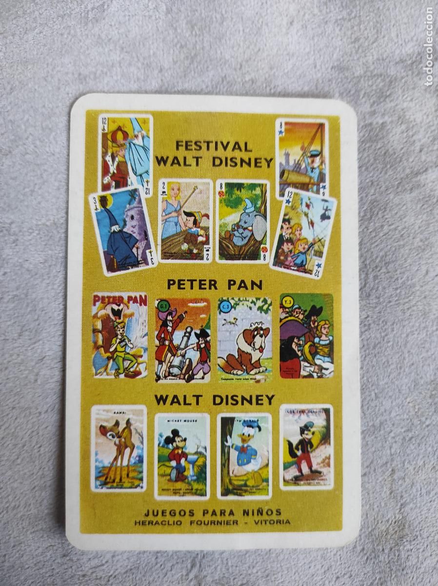 Collezionismo Calendari: CALENDARIO FOURNIER 1968 WALT DISNEY