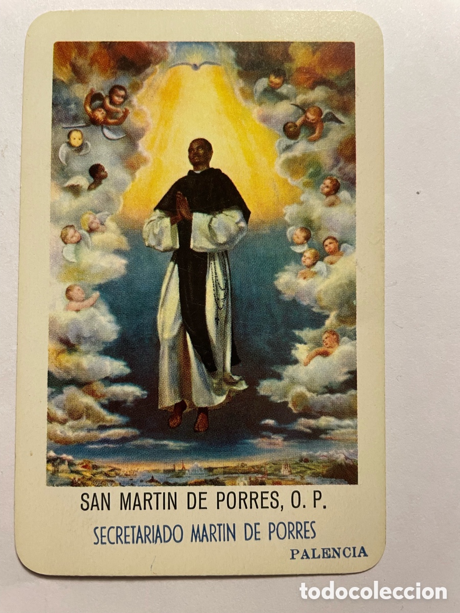 Coleccionismo Calendarios: calendario Fournier 1963, San Martin de Porres