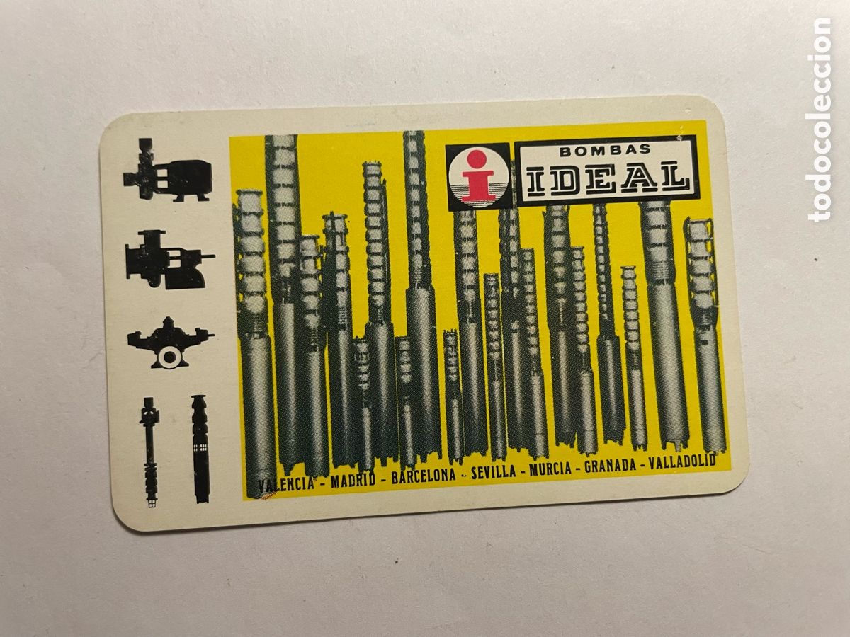 Coleccionismo Calendarios: calendario Fournier 1968, bombas Ideal