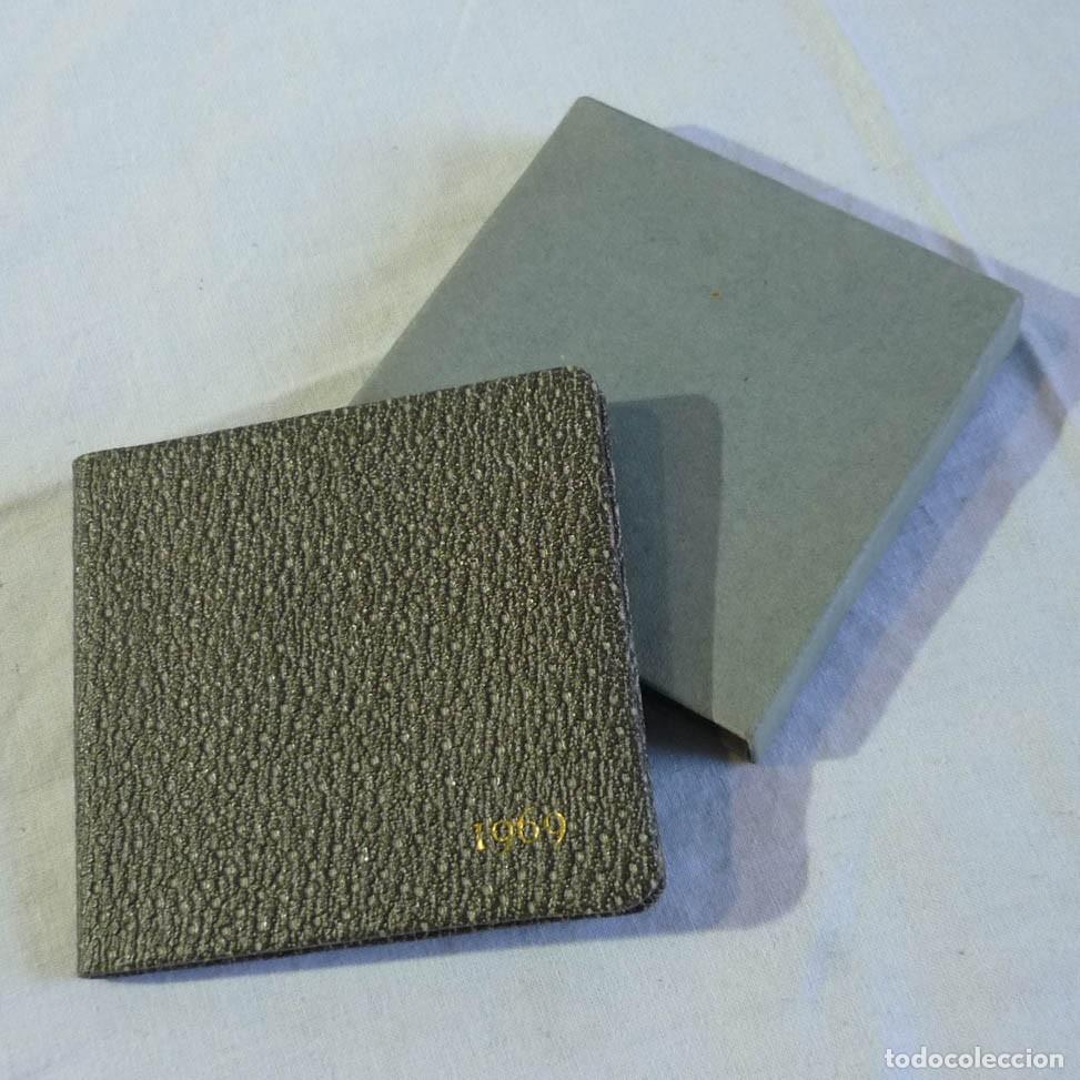 Collectables Calendars: Agenda Discophone 1969, cantos dorados, funda, muy ilustrada, sin estrenar