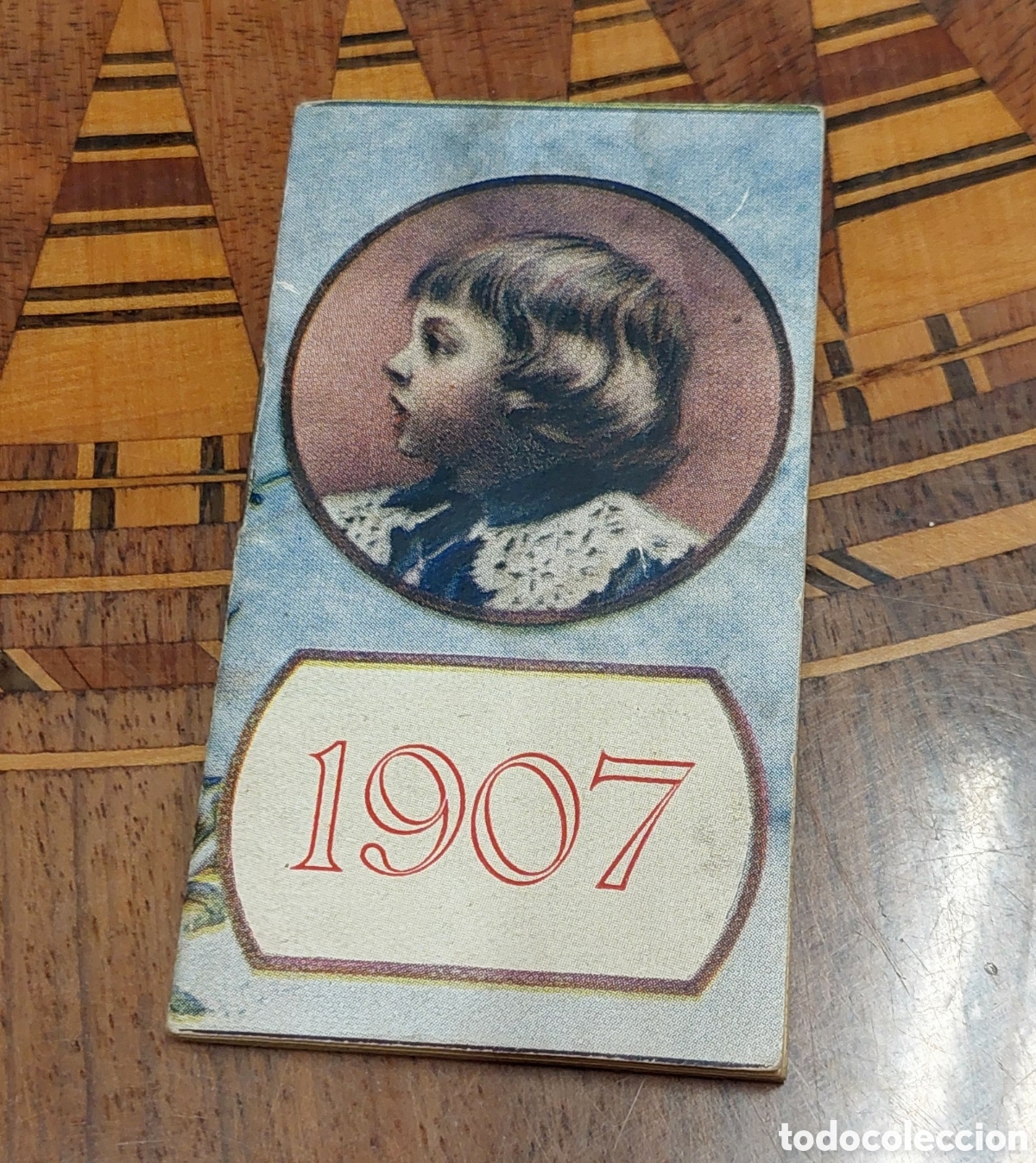 Coleccionismo calendarios: 1907 - Almanaque de Bolsillo - papel antiguo (calendario 1907)