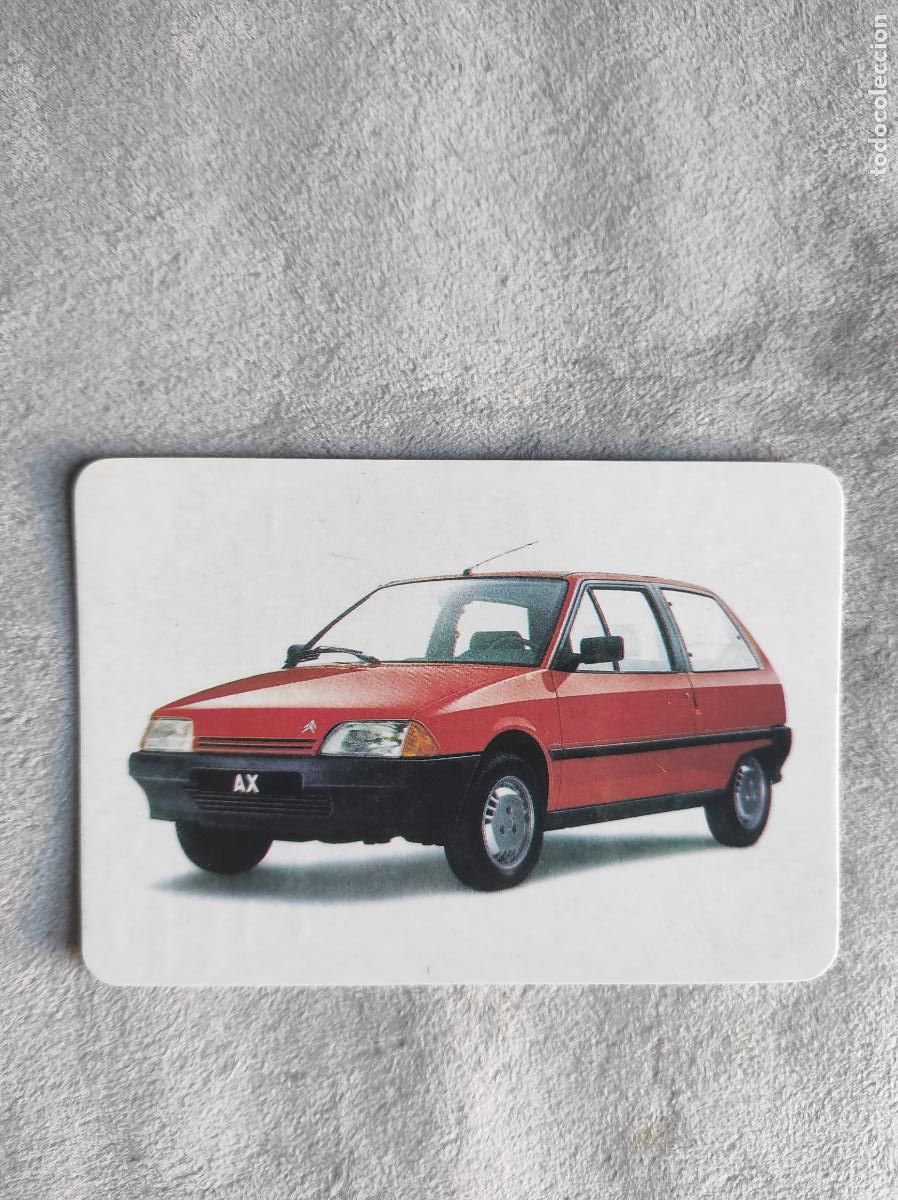 Coleccionismo Calendarios: CALENDARIO 1989 CITROEN AX