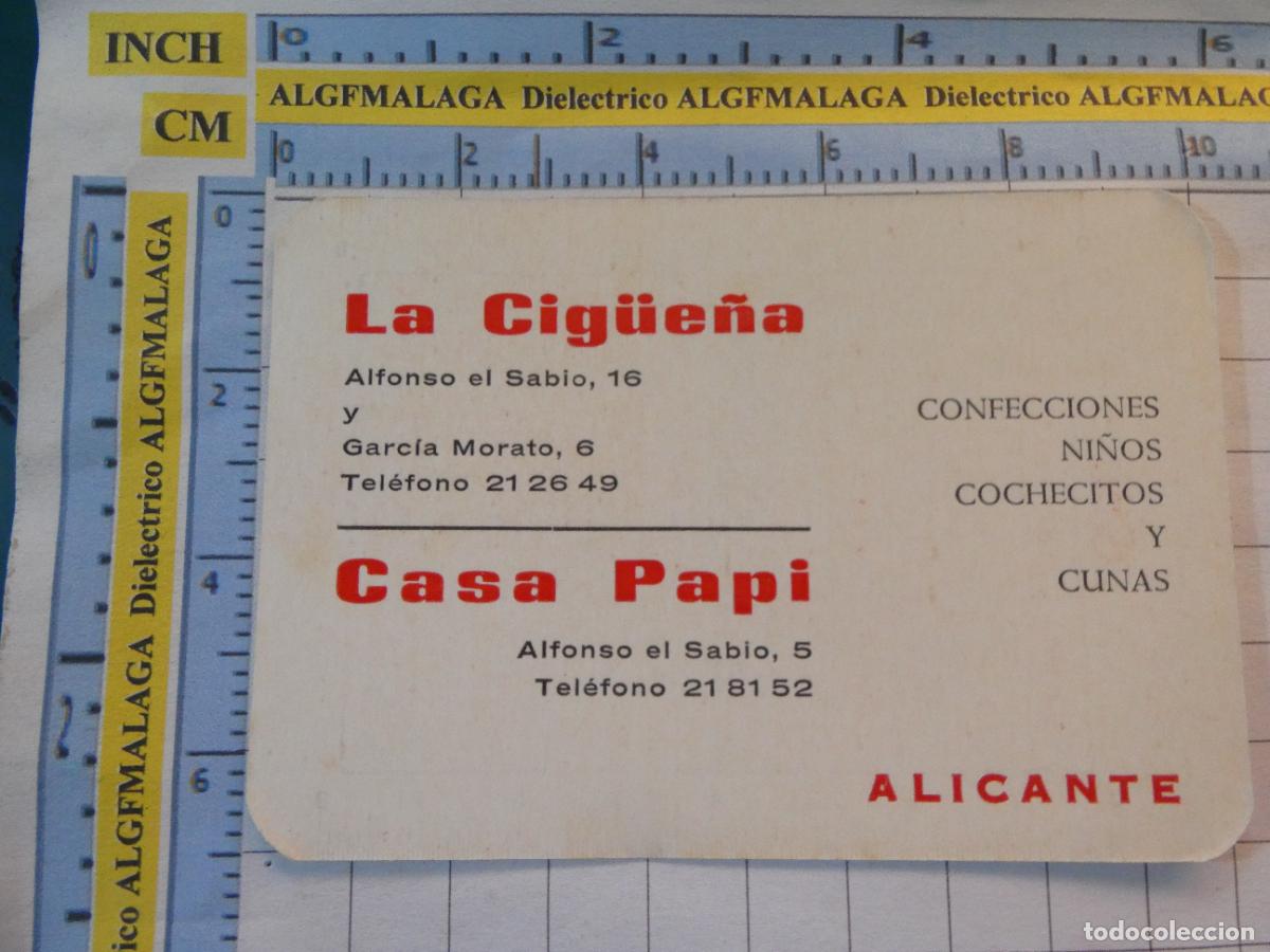 Coleccionismo Calendarios: CALENDARIO DE BOLSILLO. A&Ntilde;O 1969. ALICANTE LA CIG&Uuml;E&Ntilde;A CASA PAPI JUGUETES