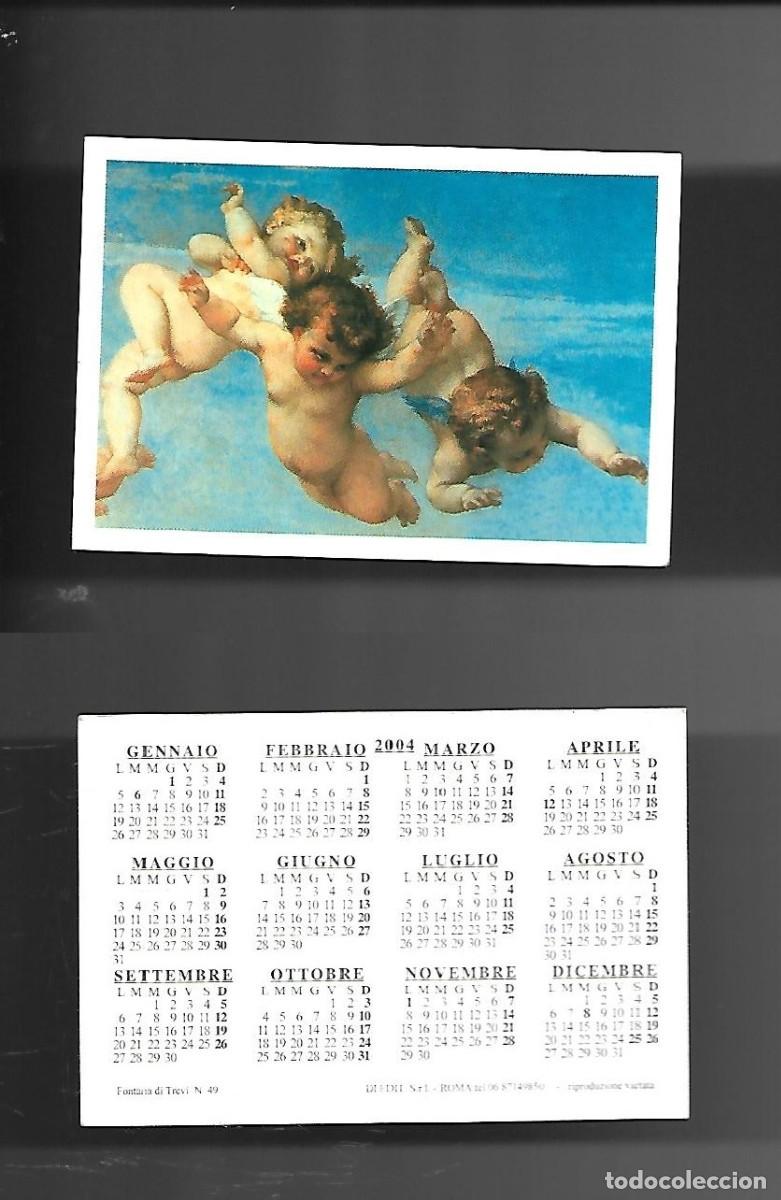 Coleccionismo calendarios: Calendarietto Pubblicitario 2004 - Roma 01