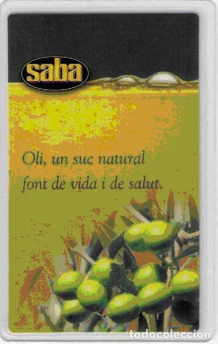 Coleccionismo calendarios: CALENDARIO ACEITES SABA 2008 - Foto 1