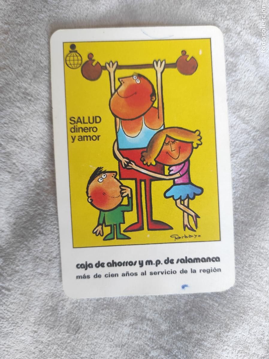 Coleccionismo calendarios: CALENDARIO FOURNIER 1984 CAJA DE AHORROS DE SALAMANCA