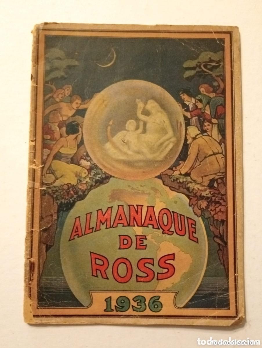 Coleccionismo Calendarios: ALMANAQUE DE ROSS 1936. CALENDARIO 1936. 33 P&Aacute;GINAS. 18 x 13 CM.