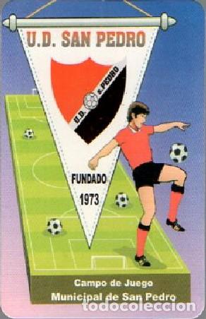 Coleccionismo calendarios: CALENDARIO U.D. SAN PEDRO A&Ntilde;O 1998 CAL-10203