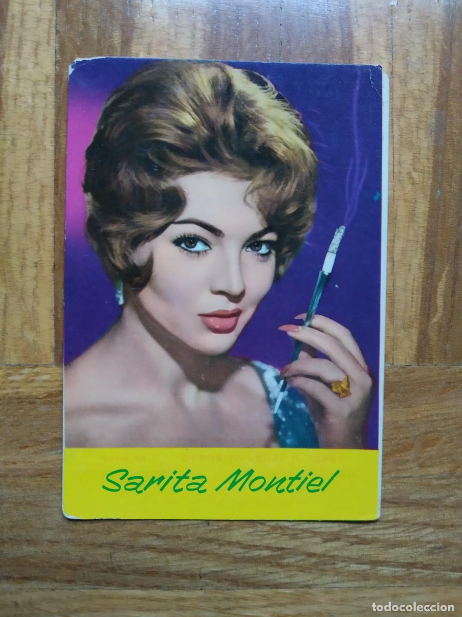 Coleccionismo Calendarios: CALENDARIO CINE ACTRIZ SARA MONTIEL CON PUBLICIDAD SEVILLA RADIO A&Ntilde;O 1964 VER FOTOS