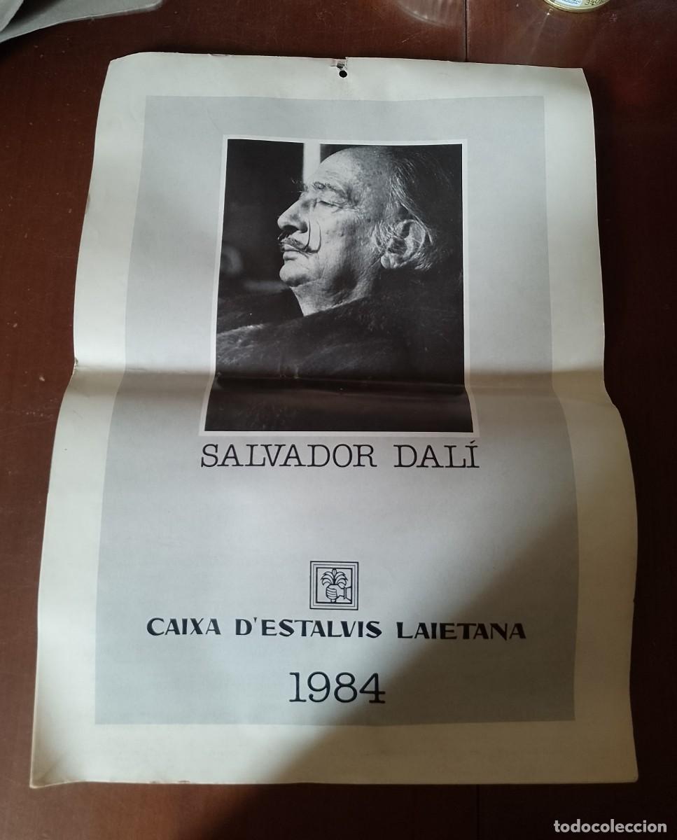 Coleccionismo calendarios: Calendario de Dal&iacute;, 1984
