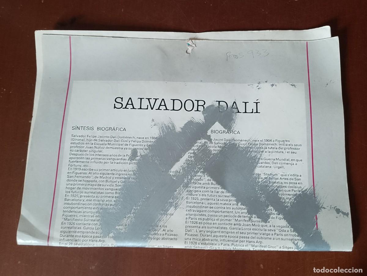 Coleccionismo calendarios: Calendario de Dal&iacute;, 1984 - Foto 2