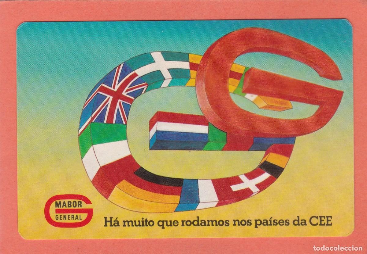 Coleccionismo calendarios: CALENDARIO PORTUGAL 1986 - MABOR GENERAL. NEUMATICOS