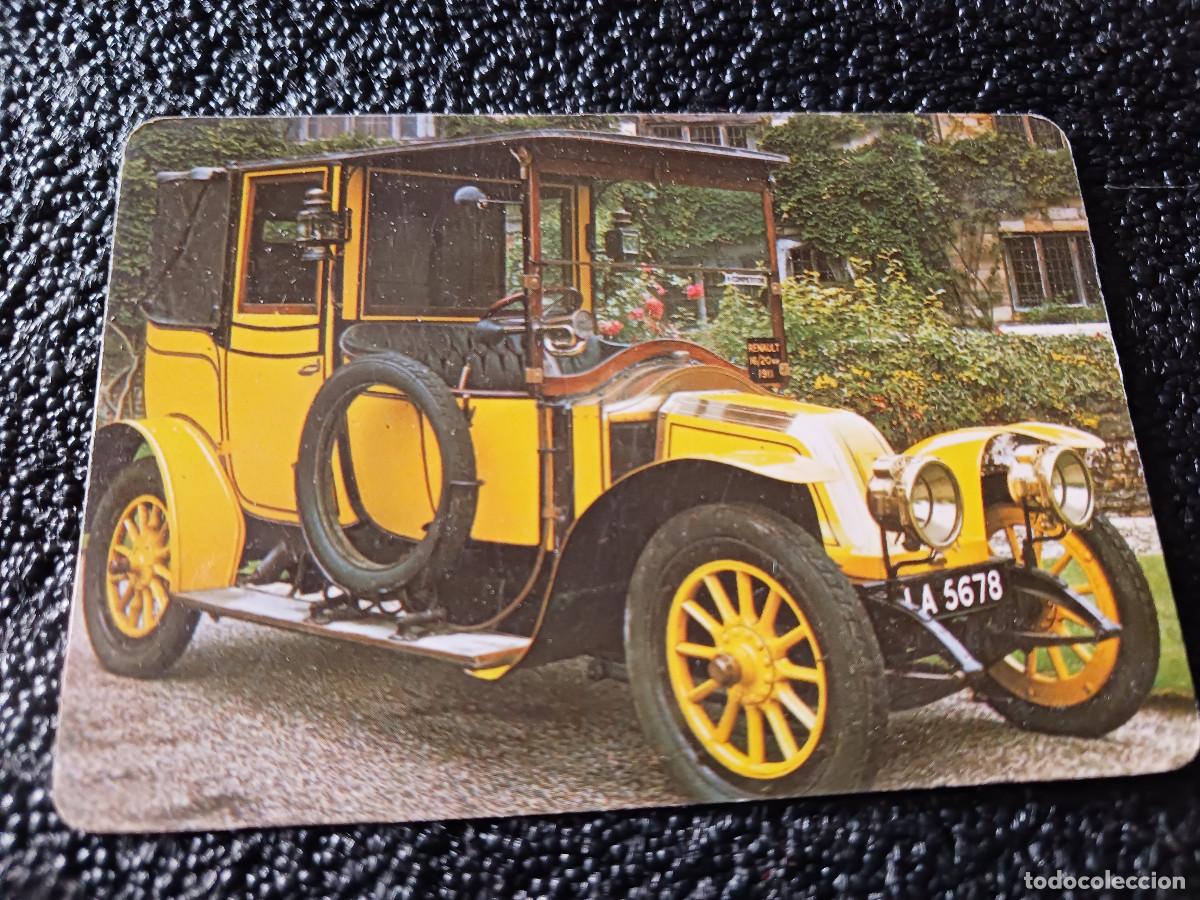 Coleccionismo Calendarios: CALENDARIO DE BOLSILLO A&Ntilde;O 1986, renault de 1911, sin publicidad