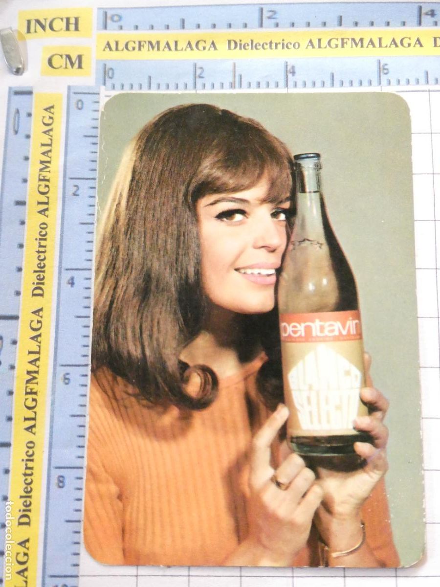 Collezionismo Calendari: CALENDARIO DE BOLSILLO. A&Ntilde;O 1967. VINO PENTAVIN BOTELLA MUJER. 202