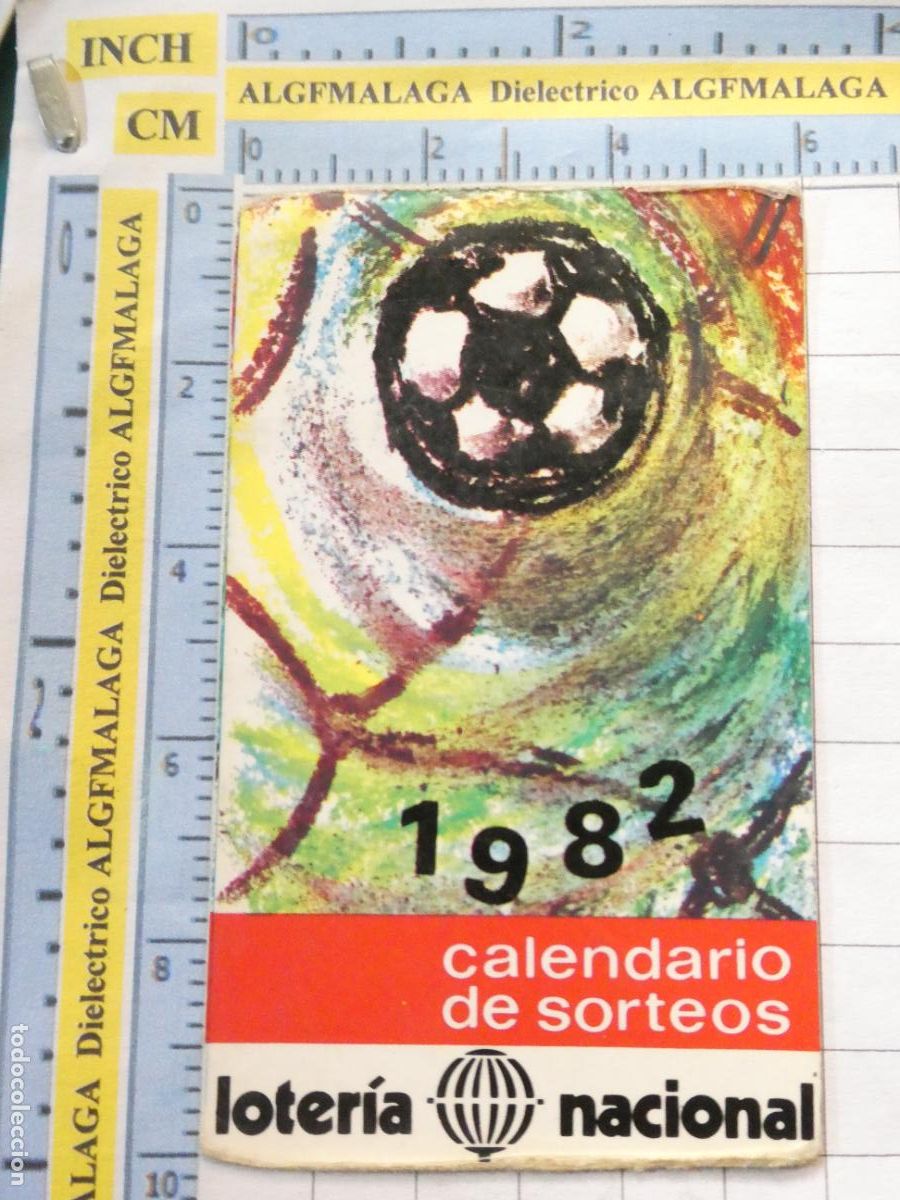 Collezionismo Calendari: CALENDARIO DE BOLSILLO. A&Ntilde;O 1982. LOTER&Iacute;A NACIONAL MUNDIAL F&Uacute;TBOL. 213