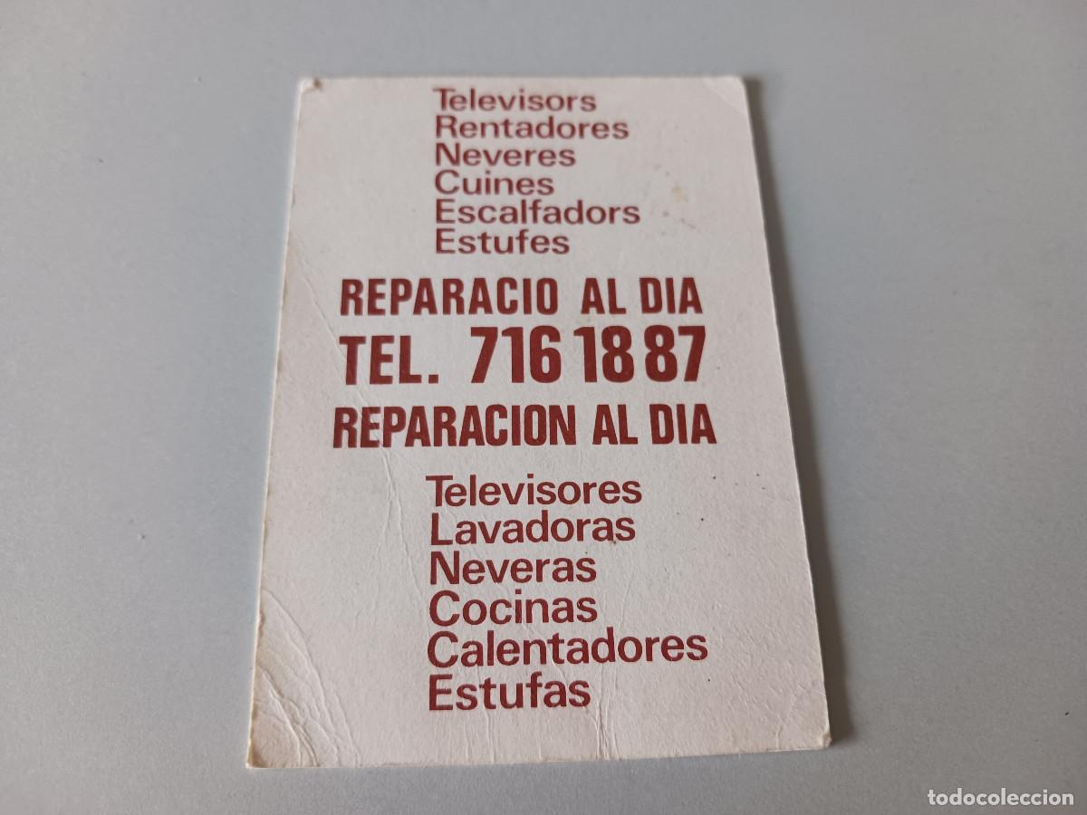 Coleccionismo Calendarios: CALENDARIO 1980, reparacion al dia, llongueras electrodomesticos, sabadell