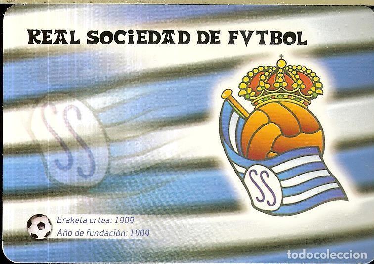 Coleccionismo Calendarios: CALENDARIO DE SERIE F&Uacute;TBOL - A&Ntilde;O 2025 - REF. VASCO N&ordm; 8 - REAL SOCIEDAD