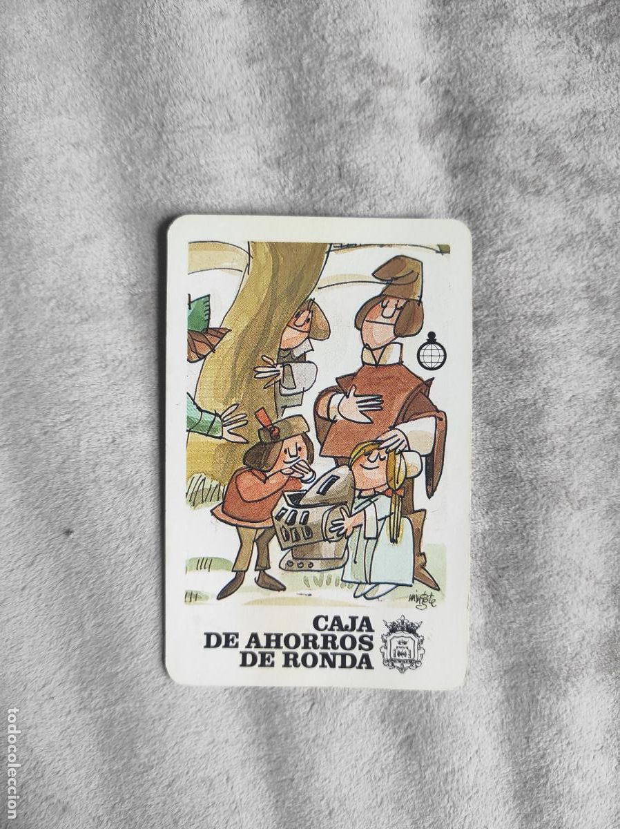 Coleccionismo calendarios: CALENDARIO FOURNIER 1987 CAJA DE AHORROS DE RONDA