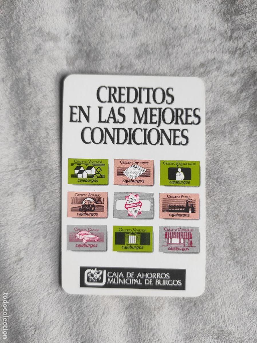Coleccionismo calendarios: CALENDARIO FOURNIER 1987 CAJA DE AHORROS MUNICIPAL DE BURGOS
