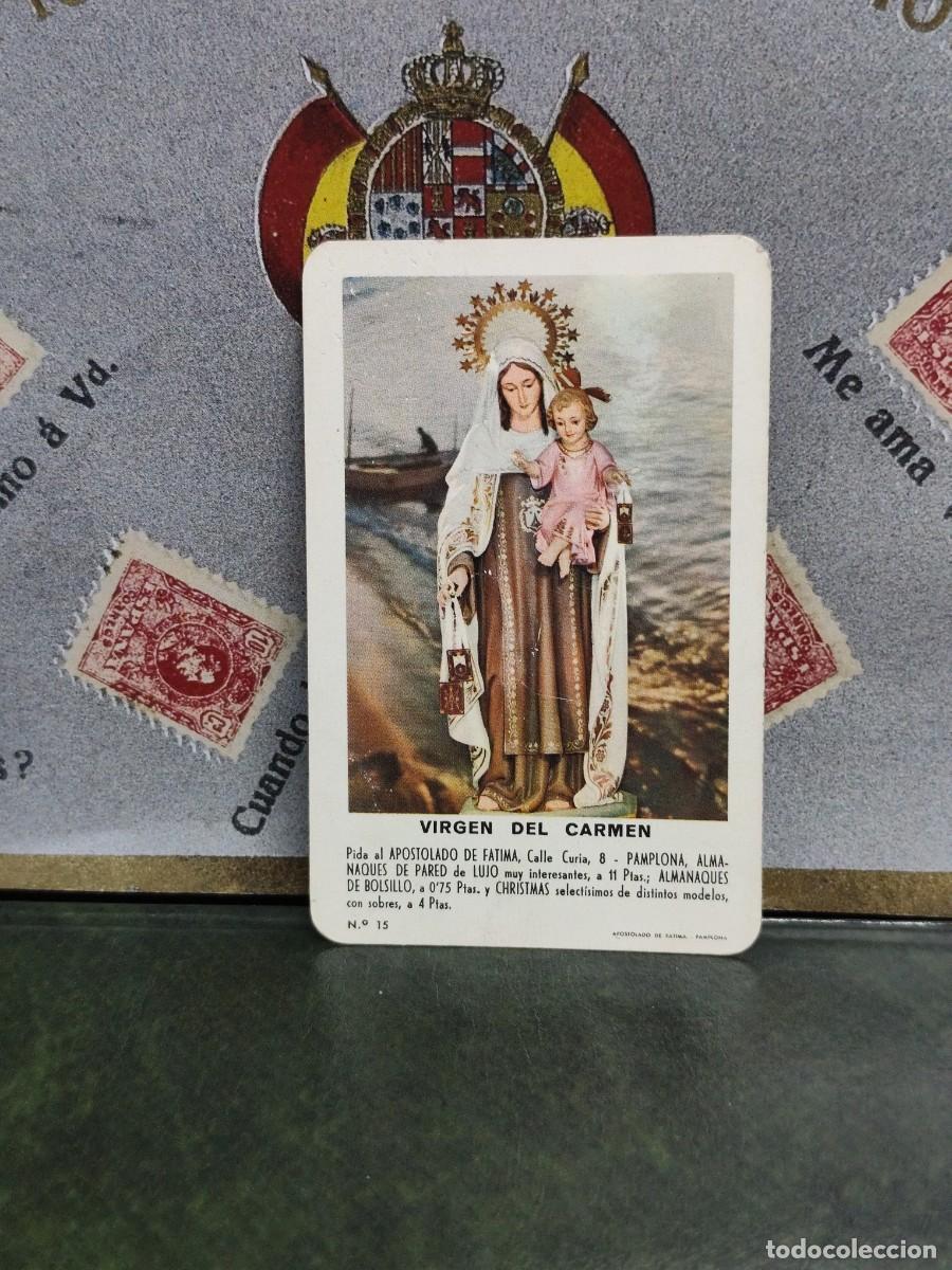 Coleccionismo Calendarios: 1508 Calendario Fournier Virgen del Carmen 1966