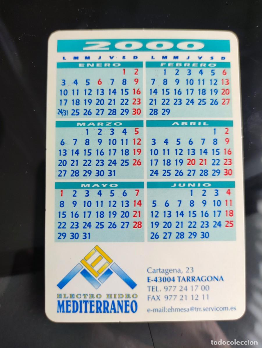 Collectables Calendars: CALENDARIO 2000 - VALVULAS ARCO FOYOS VALENCIA / ELECTRO HIDRO MEDITERRANEO TARRAGONA