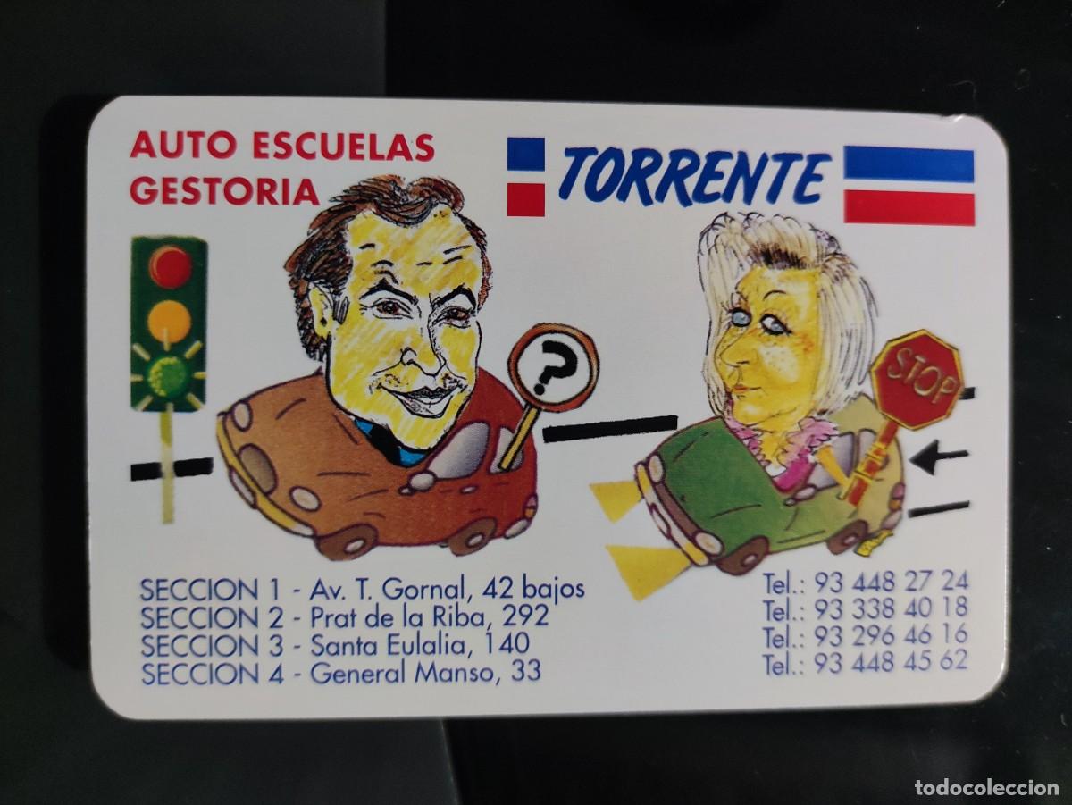 Collectables Calendars: CALENDARIO 2008 - AUTO ESCUELA GESTORIA TORRENTE BARCELONA