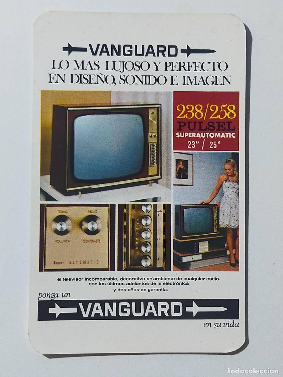 Coleccionismo calendarios: Calendario de bolsillo A&ntilde;o 1970 - VANGUARD (Televisores) Vivas Hermanos (C&aacute;diz)