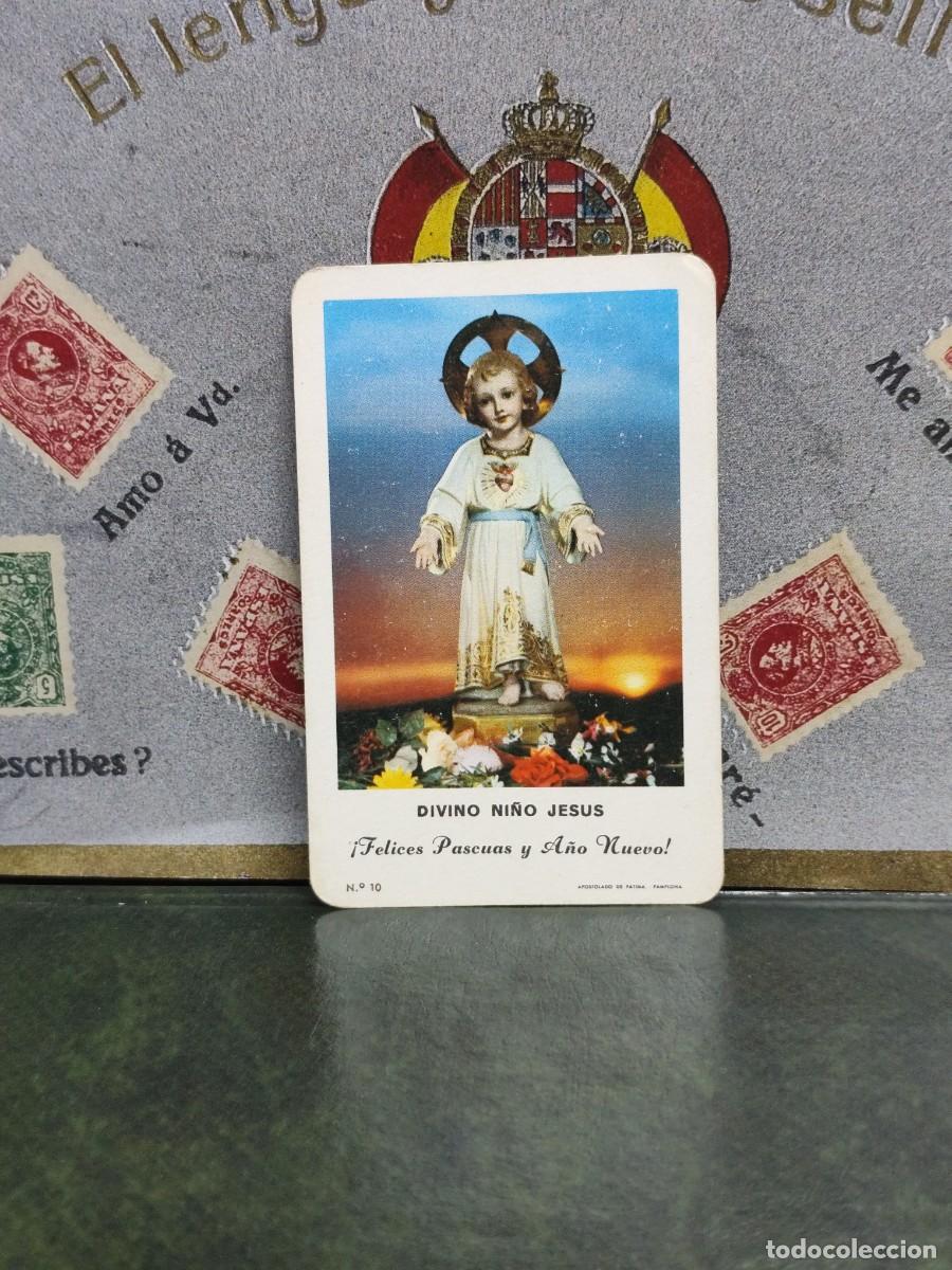 Coleccionismo calendarios: 1647 Calendario Fournier Divino Ni&ntilde;o Jes&uacute;s .1963