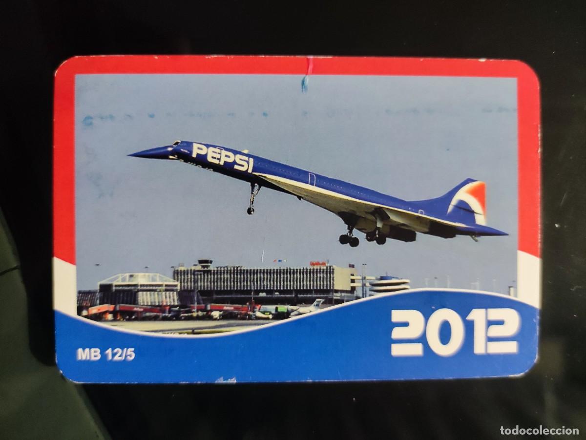 Coleccionismo calendarios: CALENDARIO 2012 - HUNGR&Iacute;A - PEPSI - AVION