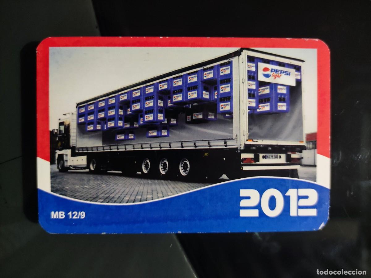 Coleccionismo calendarios: CALENDARIO 2012 - HUNGR&Iacute;A - PEPSI - CAMION