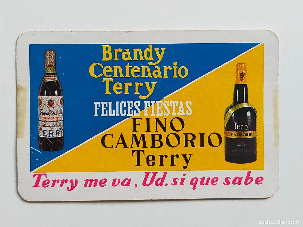 Coleccionismo Calendarios: Calendario de bolsillo FOURNIER A&ntilde;o 1968 - Brandy Centenario y Fino Camborio TERRY