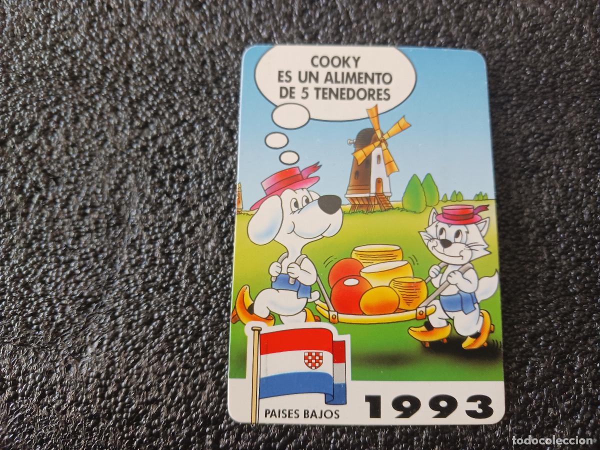 Collectionnisme Calendriers: calendario 1993, publ. cooky, alimentos de paises bajos