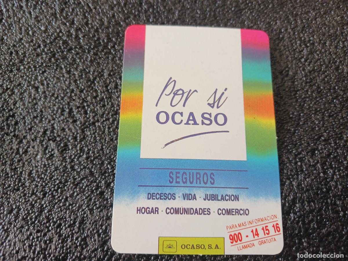 Coleccionismo calendarios: calendario 1992, seguros ocaso