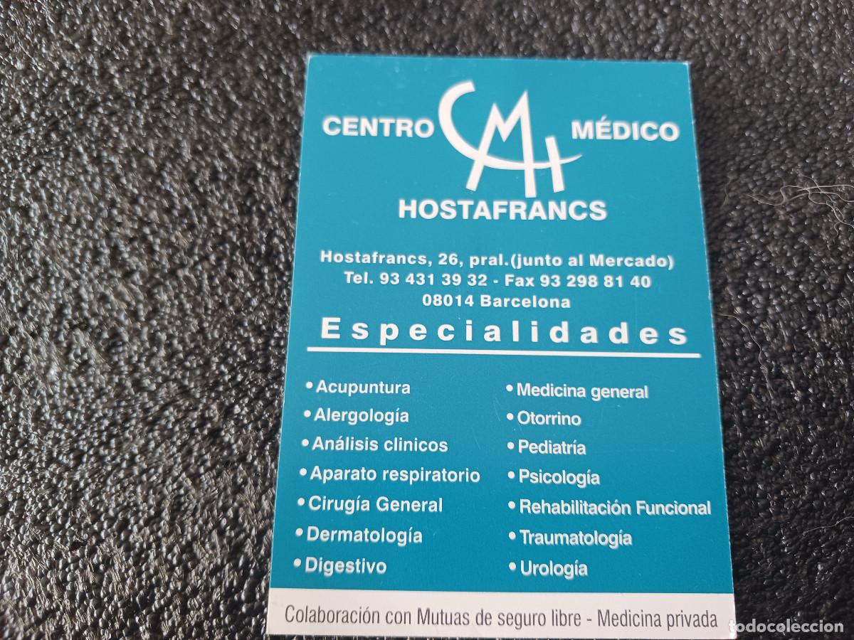 Coleccionismo calendarios: calendario 2006, centro medico hostafrancs