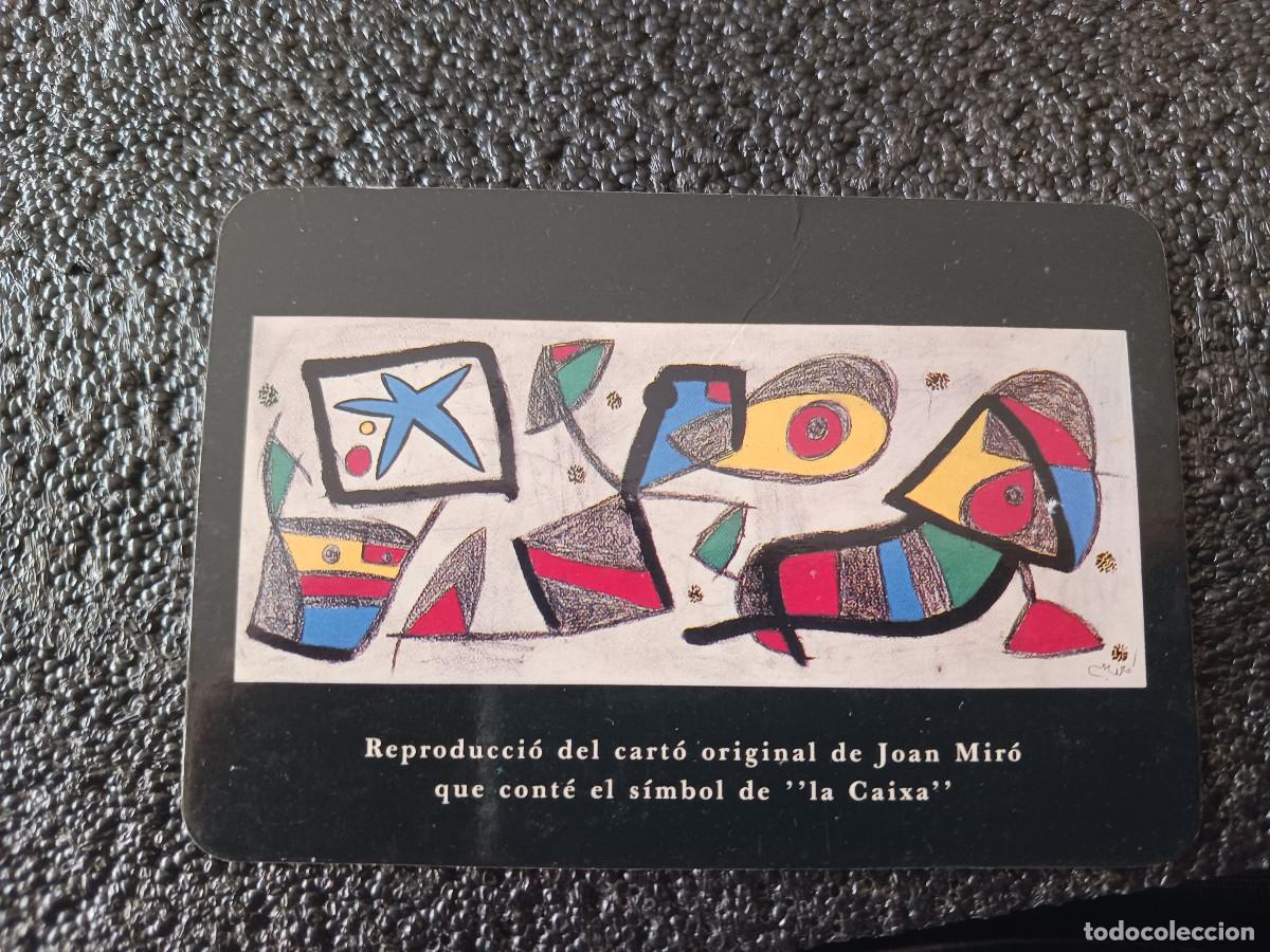 Coleccionismo calendarios: calendario 1991, la caixa, obra de miro