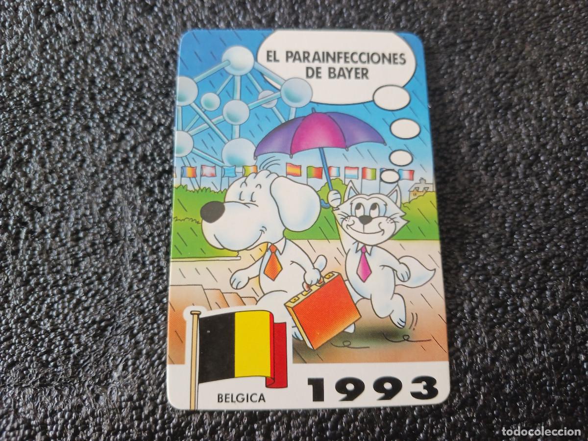 Coleccionismo calendarios: calendario 1993, baytril, perros y gatos, parainfecciones de bayer