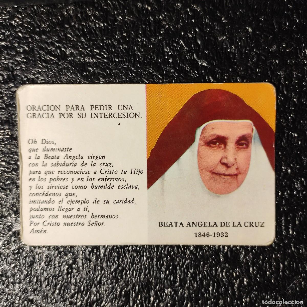Coleccionismo calendarios: CALENDARIO . BEATA SOR ANGELA DE LA CRUZ 1987 * NOVENA * RELIGIOSO ** T4