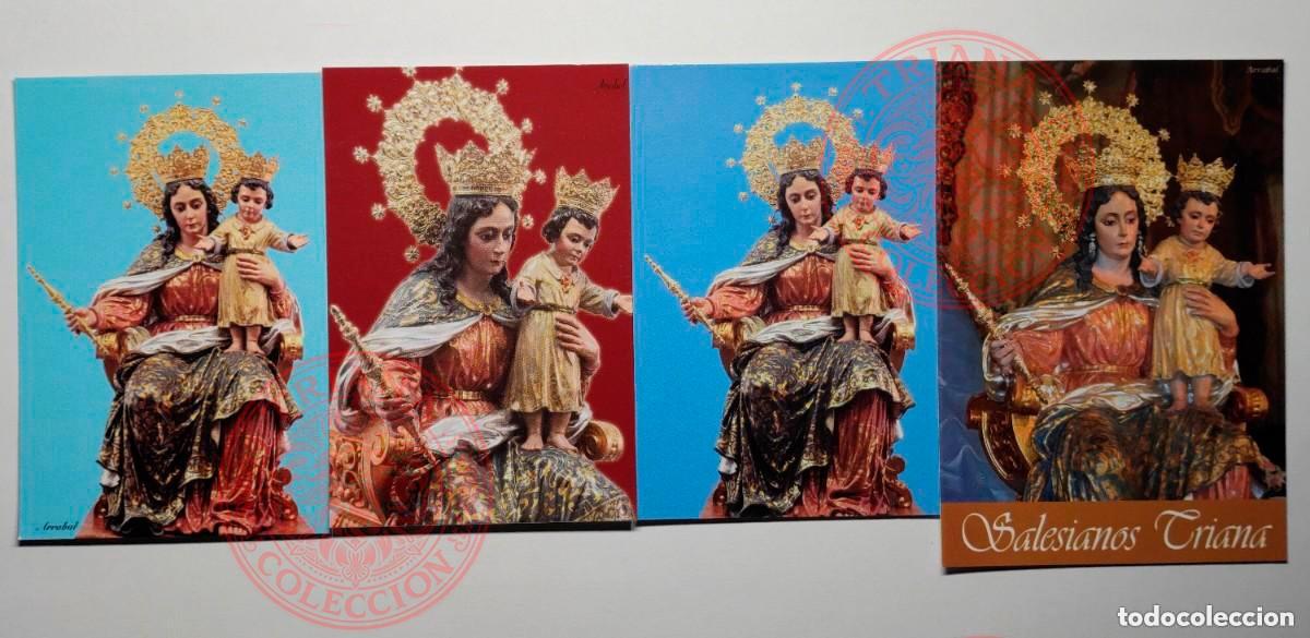 Collectables Calendars: LOTE 4 ALMANAQUES MARIA AUXILIADORA SALESIANOS DE TRIANA, SEVILLA 2014. 2019, 2020 y 2022