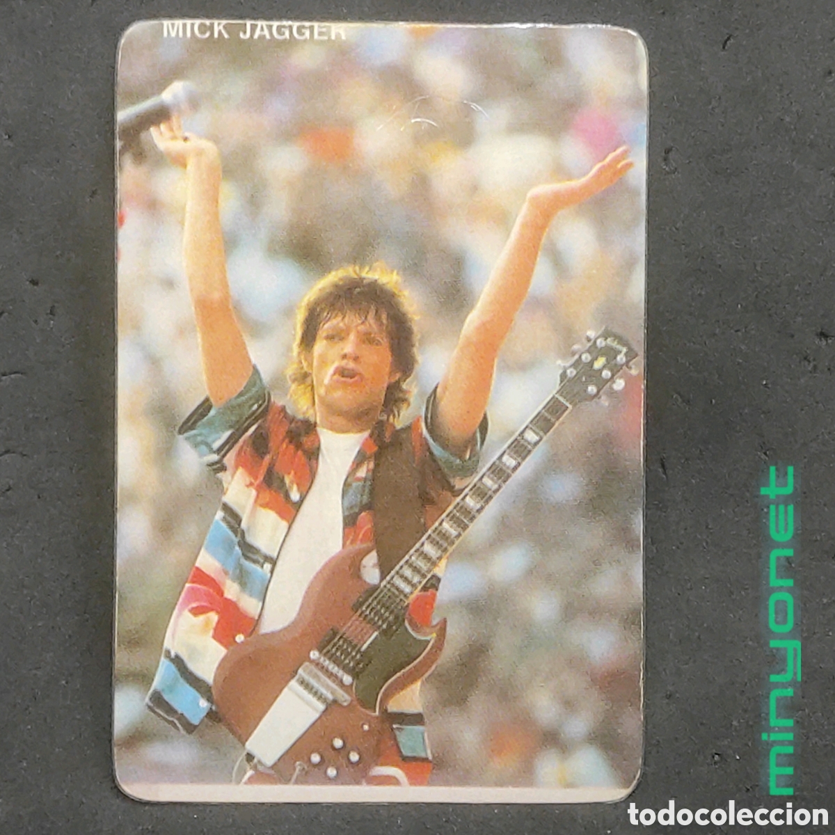 Coleccionismo calendarios: Calendario Mick Jagger 1987 - Foto 1