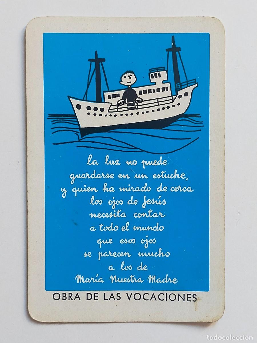 Coleccionismo calendarios: Calendario de bolsillo FOURNIER A&ntilde;o 1966 - OBRA DE LAS VOCACIONES.