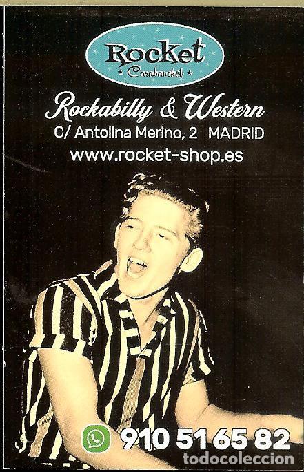 Coleccionismo calendarios: CALENDARIO DE PUBLICIDAD - A&Ntilde;O 2025 - ROCKET SHOP - JERRY LEE LEWIS