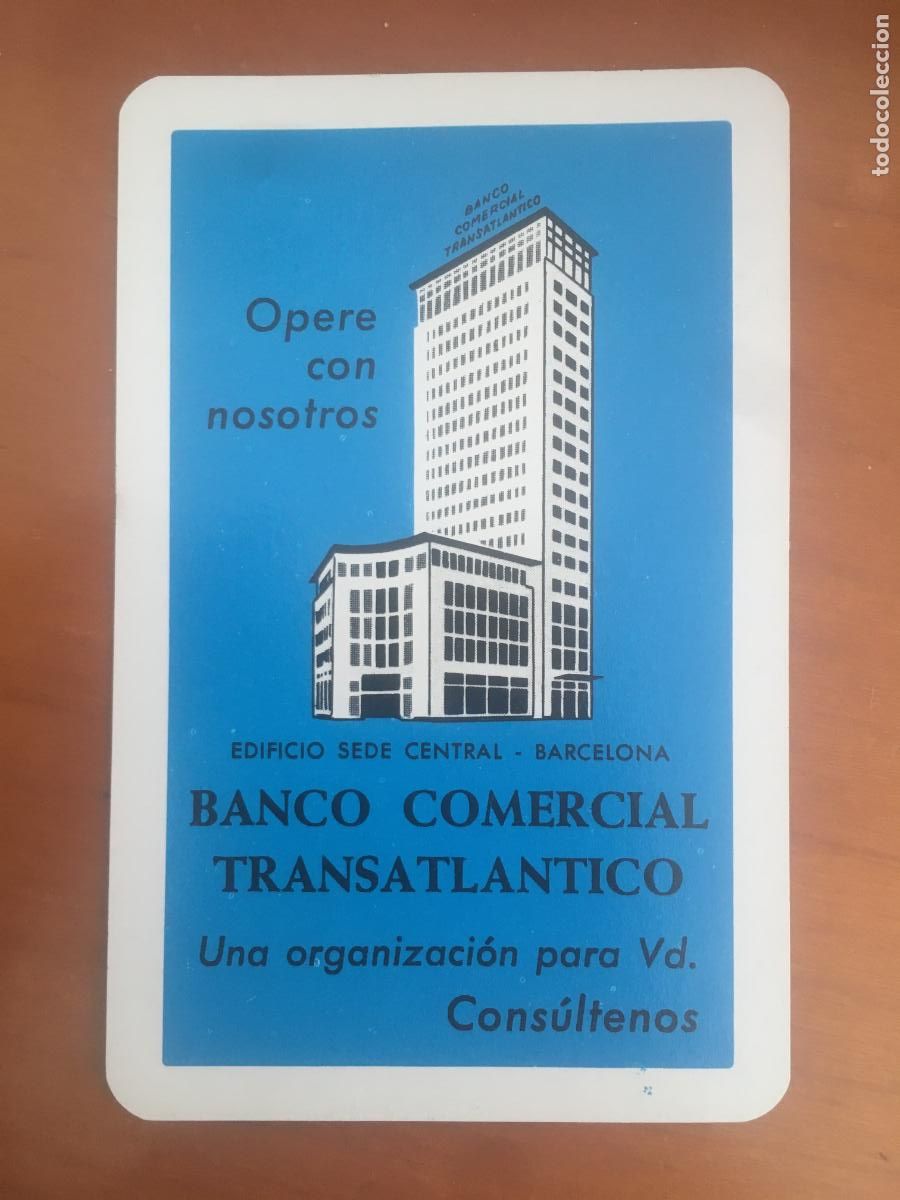 Collectables Calendars: fournier banco comercial transatlantico 1973 calendario original perfecto estado