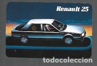 Coleccionismo Calendarios: CALENDARIO DE H.FOURNIER DEL A&Ntilde;O 1985 DE RENAULT 25